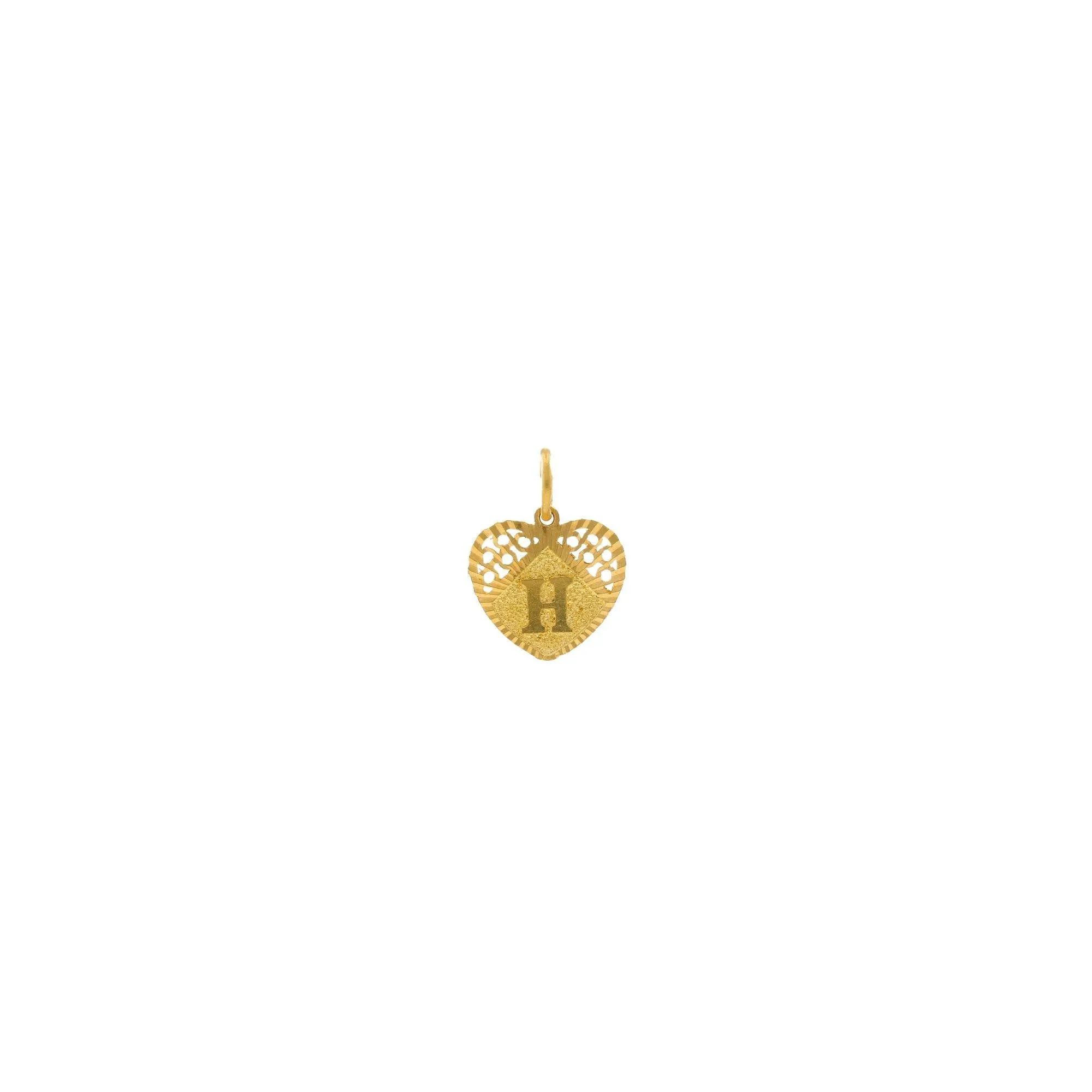 22K Gold Mahira H Pendant