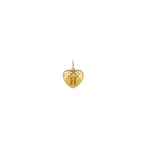 22K Gold Mahira H Pendant