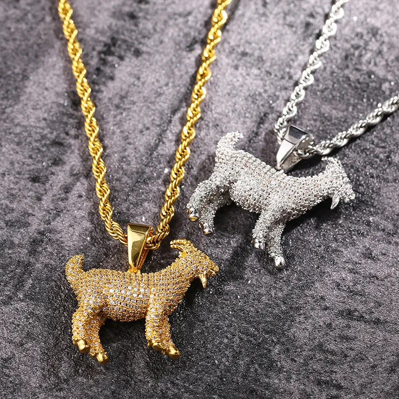 3D Goat Pendant