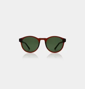 A. KJÆRBEDE Sunglasses Marvin - Brown Transparent