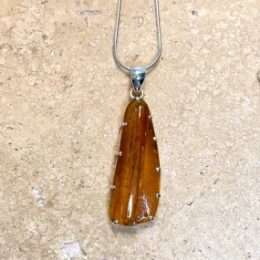 Amber Pendant - Raw