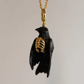 Avis Aeterna pendant - black