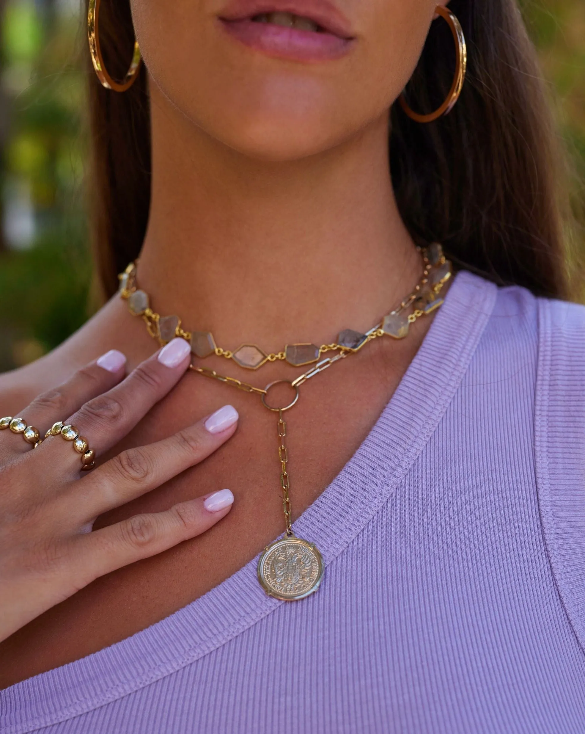 Banks Coin Necklace