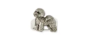 Bichon Frise Ring Jewelry Sterling Silver Handmade Dog Ring BF14-R