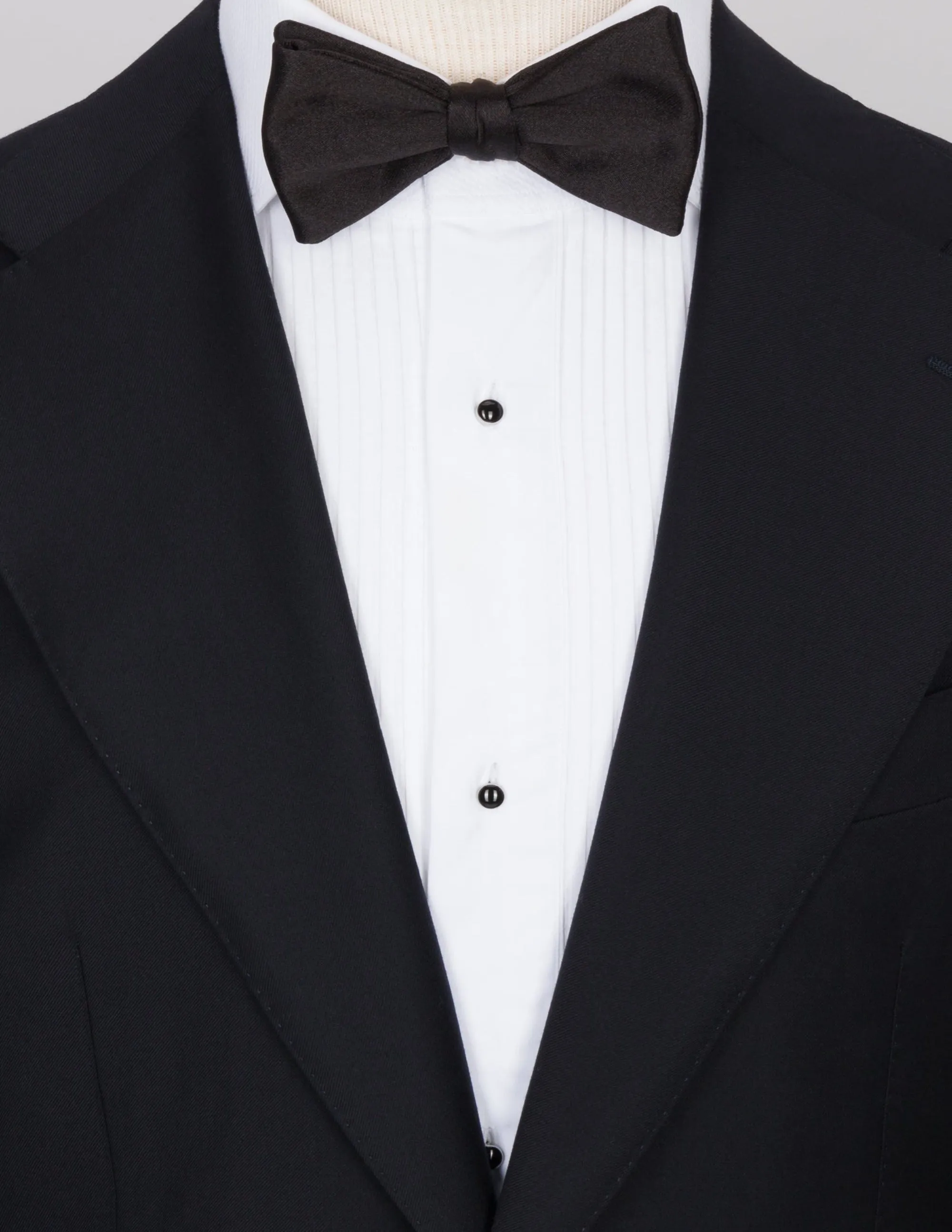 Black Silk Bow Tie