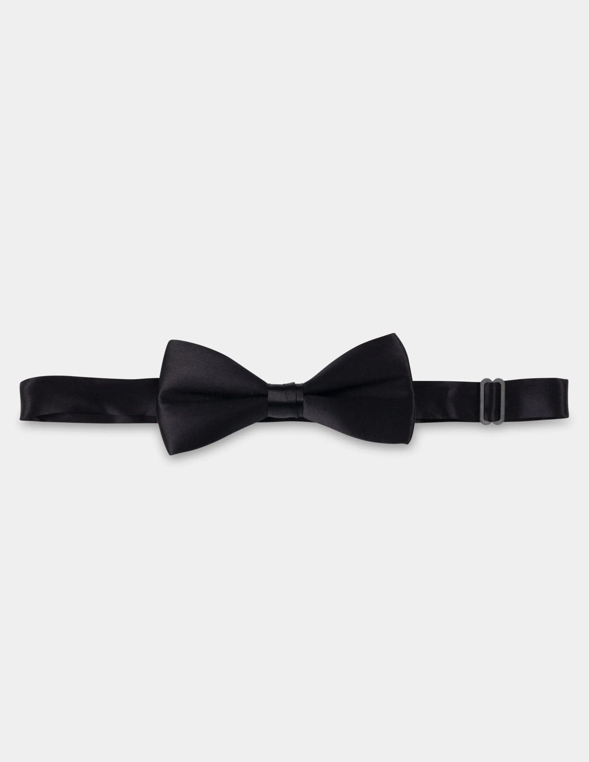 Black Silk Bow Tie