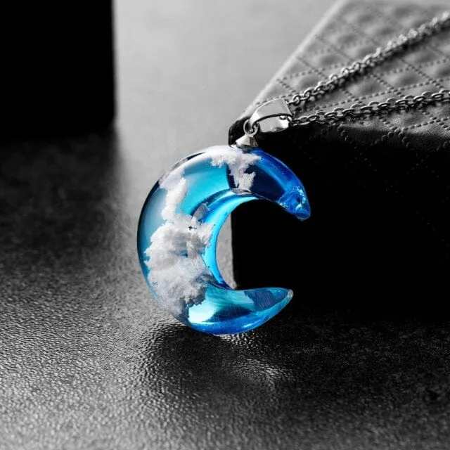 Blue Sky Pendant Necklace