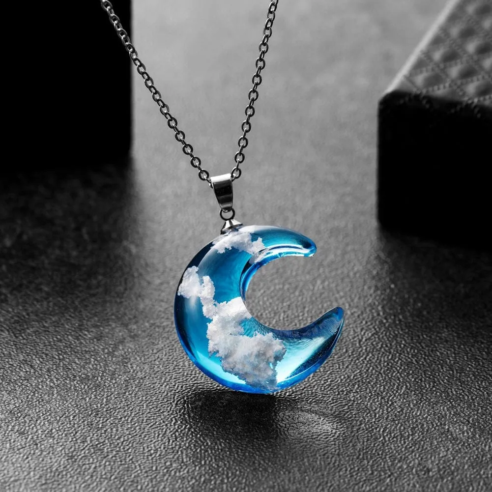 Blue Sky Pendant Necklace