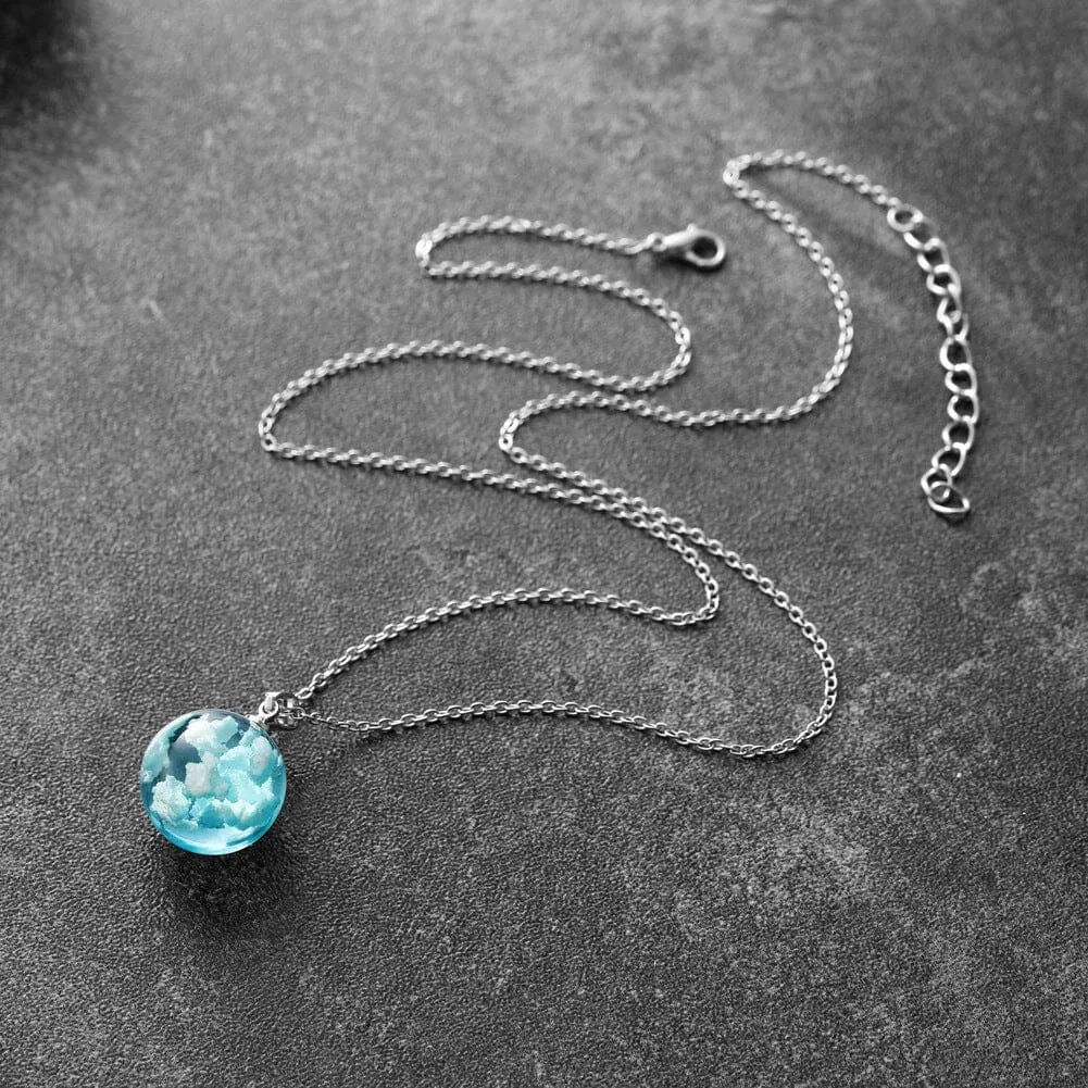 Blue Sky Pendant Necklace