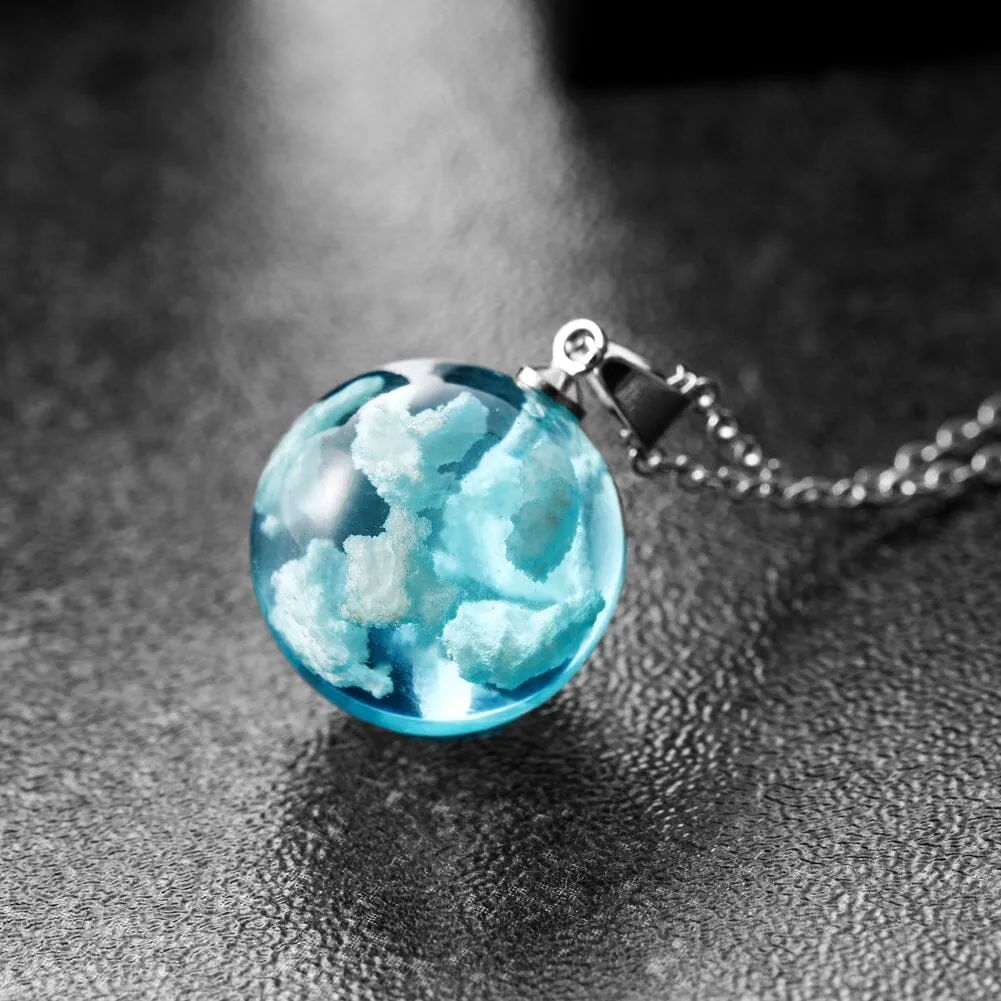 Blue Sky Pendant Necklace