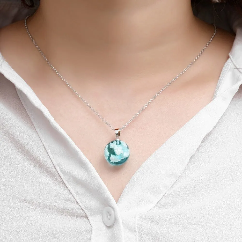 Blue Sky Pendant Necklace