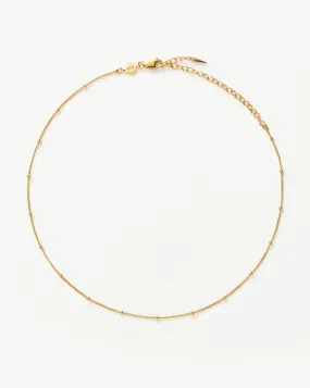 Bobble Chain Choker | 18ct Gold Plated Vermeil