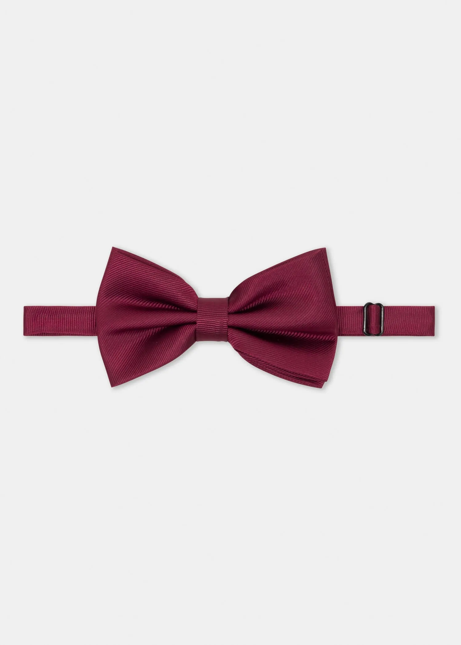 Burgundy S Bow Tie