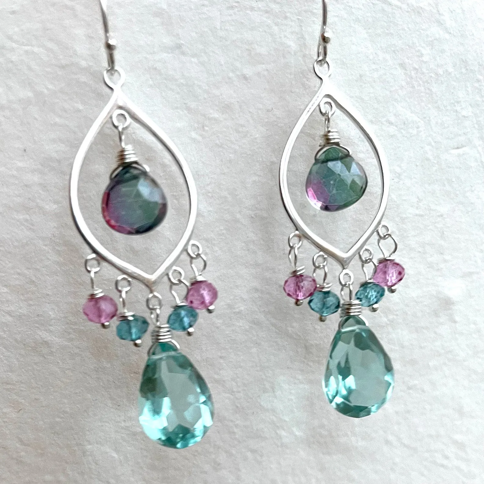 Caribbean Breeze Chandelier Earrings