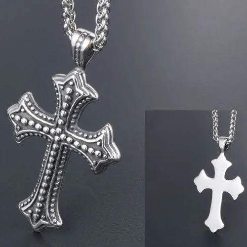 Christ Jesus Cross Enamel Pendants