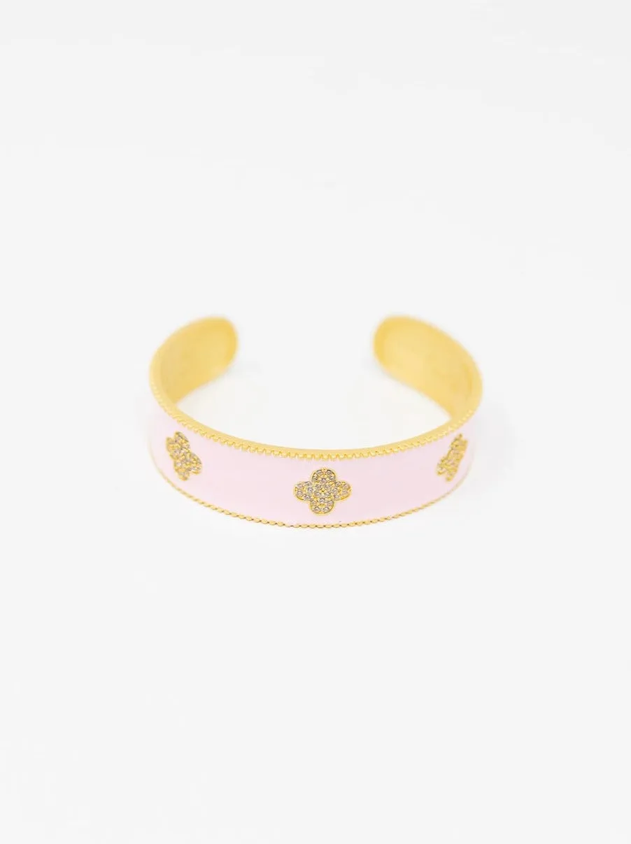 Clover Cuff Bracelet