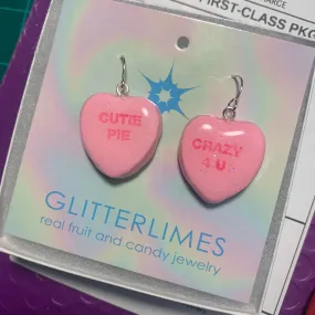 Conversation Heart Earrings