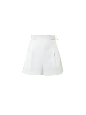 Cotton High-Rise Shorts