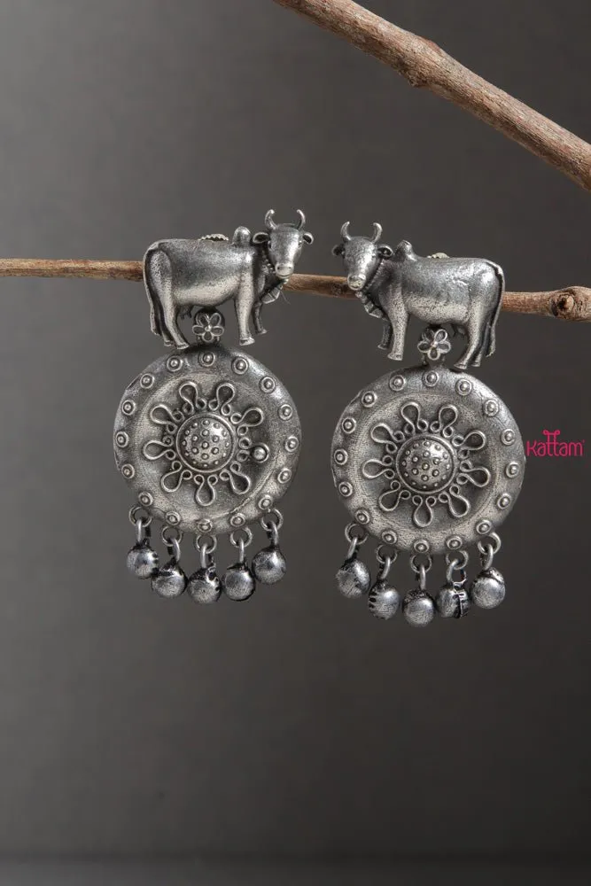 Cow Ghungroo Earrings