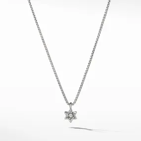 David Yurman Cable Collectibles Kids Star of David Necklace with Diamonds