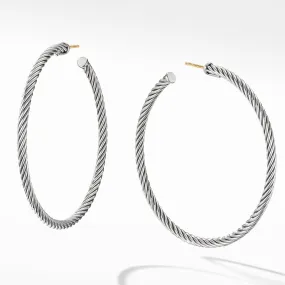 David Yurman Cable Hoop Earrings Large