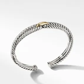 David Yurman Cable Loop Bracelet with 18K Gold