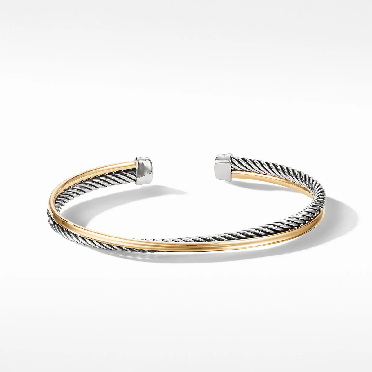 David Yurman Crossover Bracelet with 18K Gold