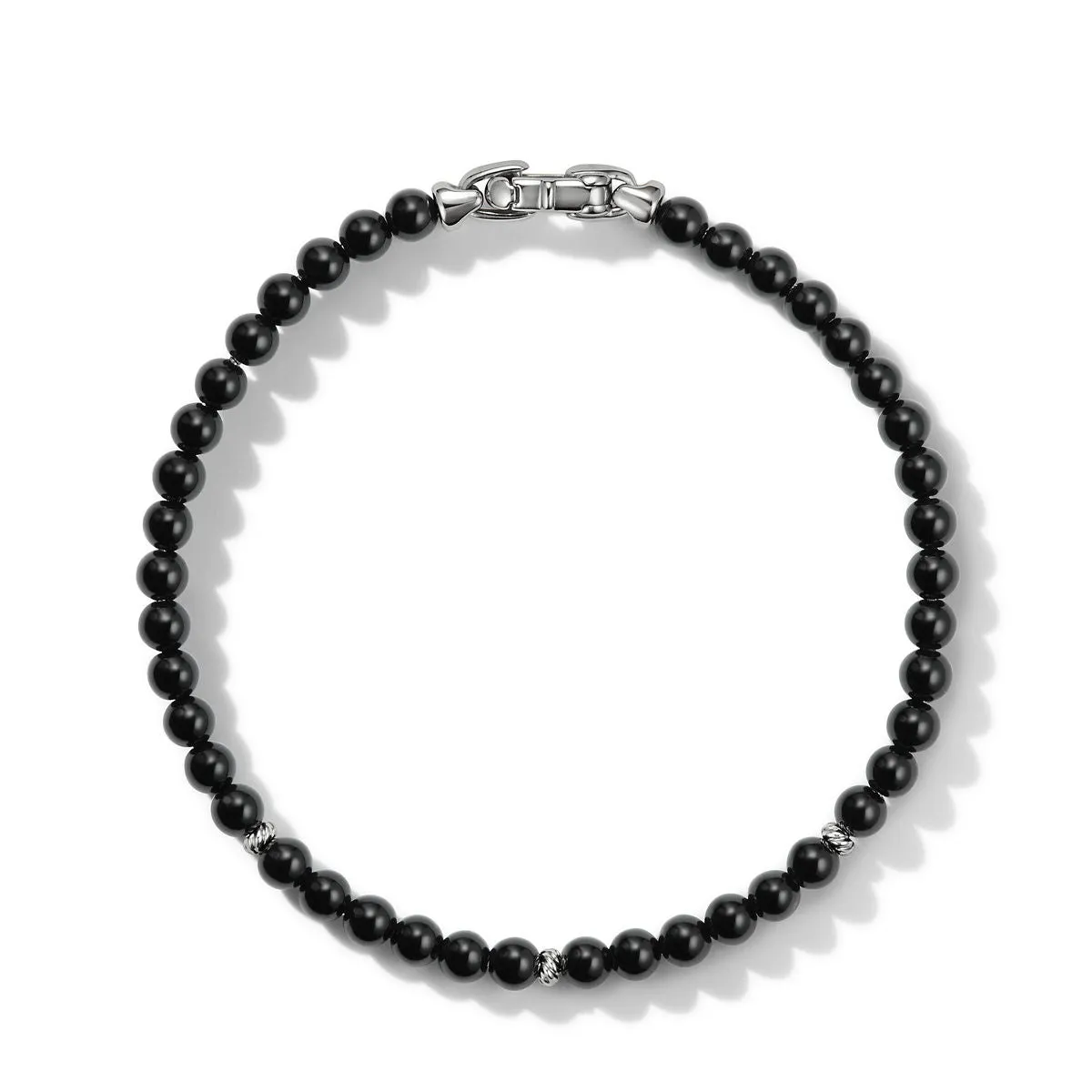 David Yurman Spiritual Beads Bracelet with Black Onyx