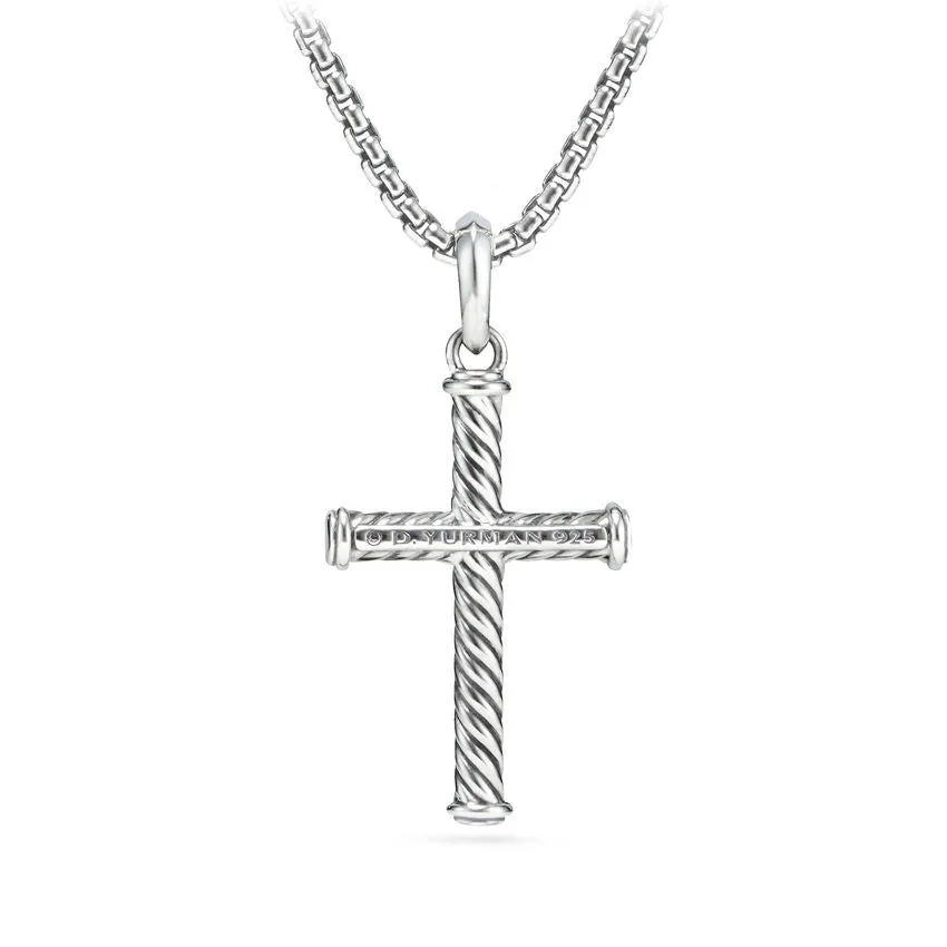 David Yurman Unisex Cable Cross