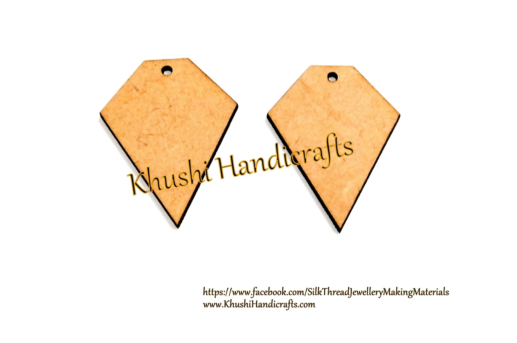 Designer MDF Earring Pendant /Key chain bases for Resin,Epoxy resin and Decoupage