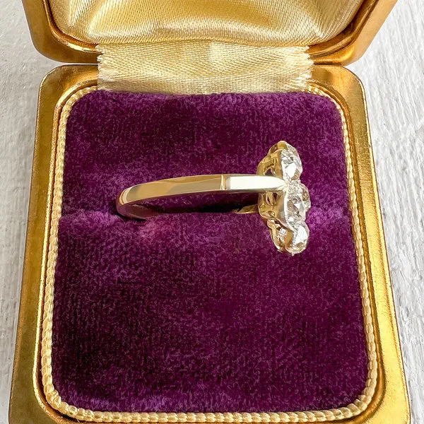 Edwardian Diamond Cluster Ring