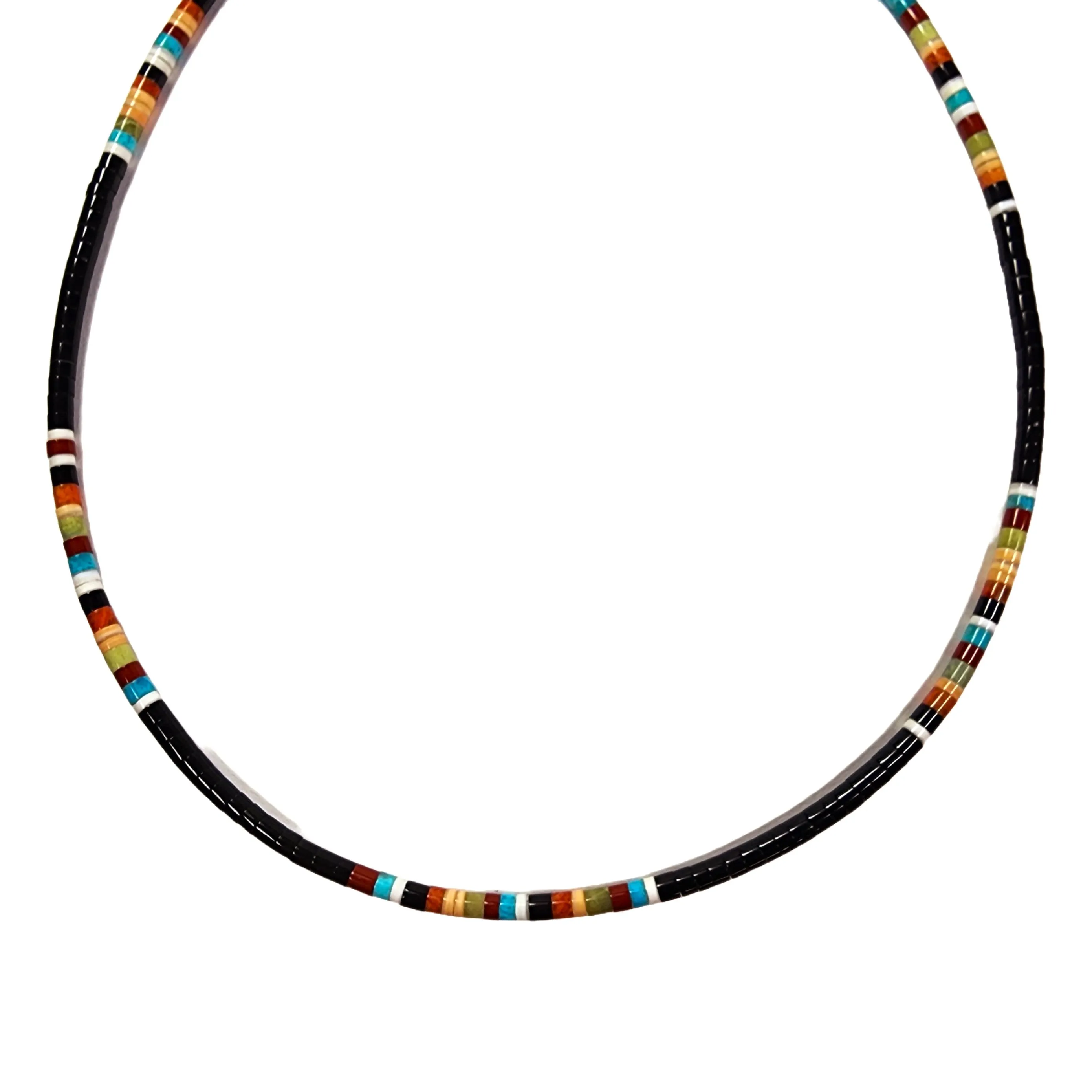 Elegant Kewa Pueblo Necklace - 18 Long