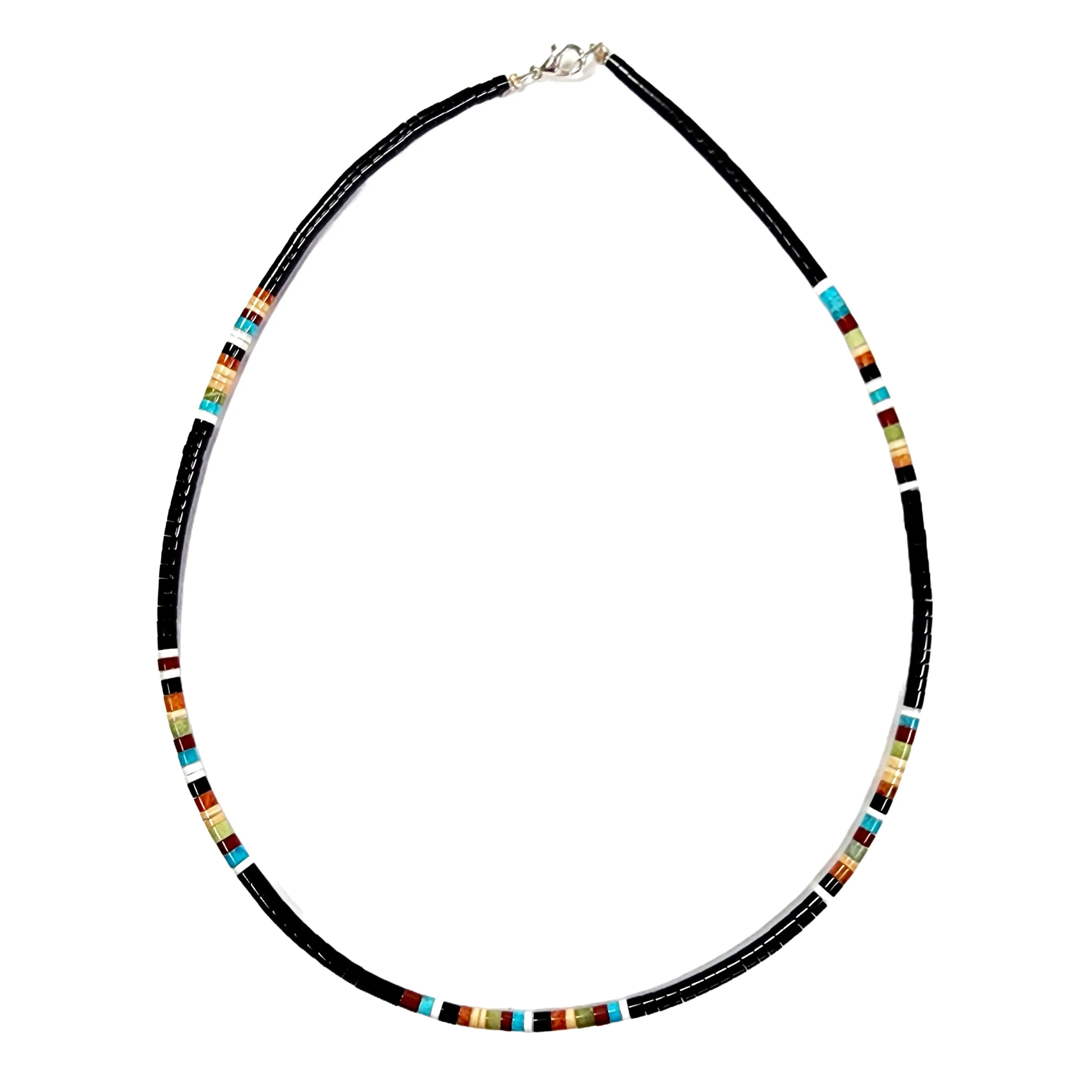 Elegant Kewa Pueblo Necklace - 18 Long