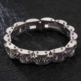 Gear Wheel Bicycle chain Band Bracelets