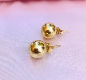 Gold plated stud earrings/jewelry/earrings/bracelets/#08GPN