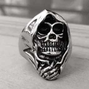 Grim Reaper Skull Ring - R35