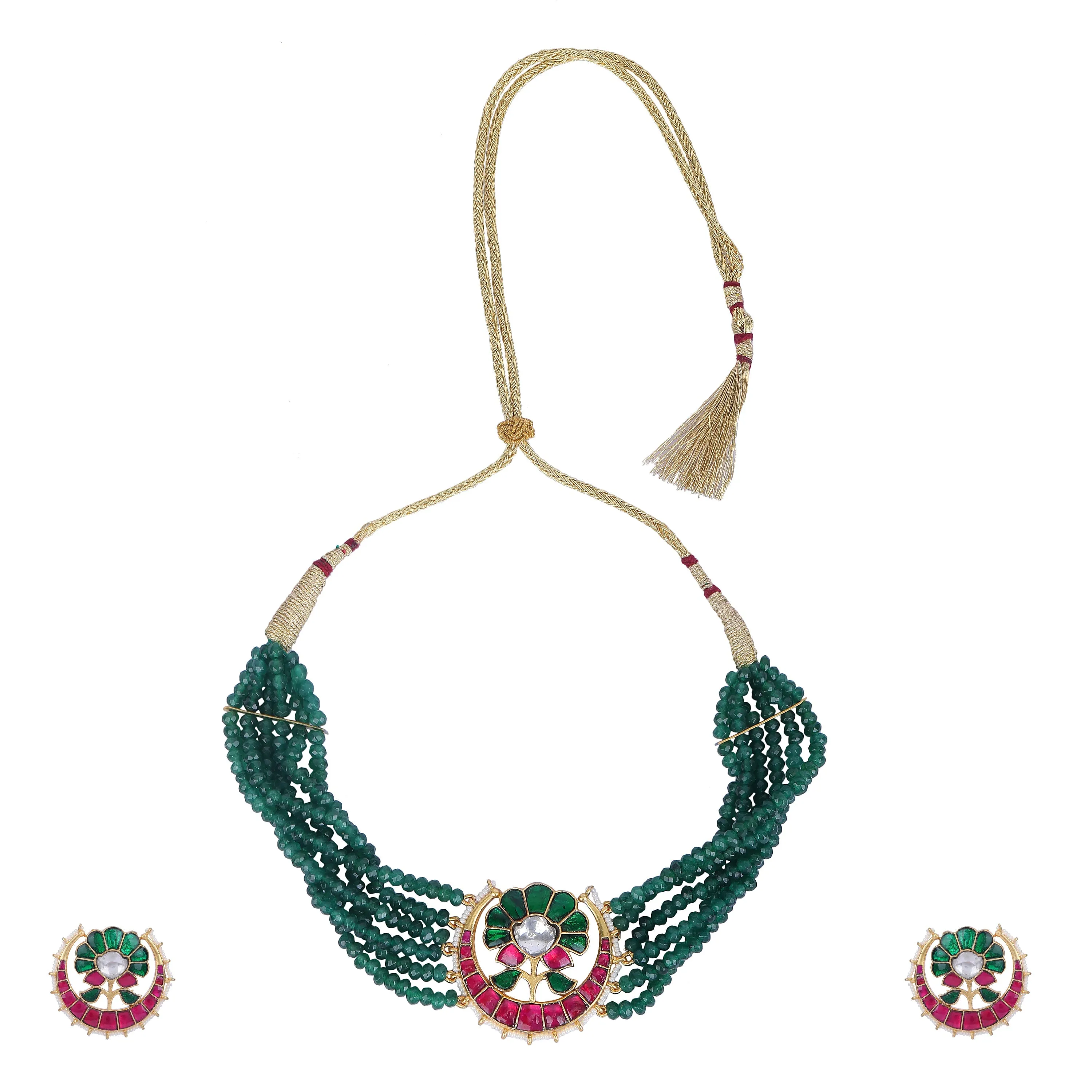 GULUBAND Neepa KUNDAN CHOKER SET