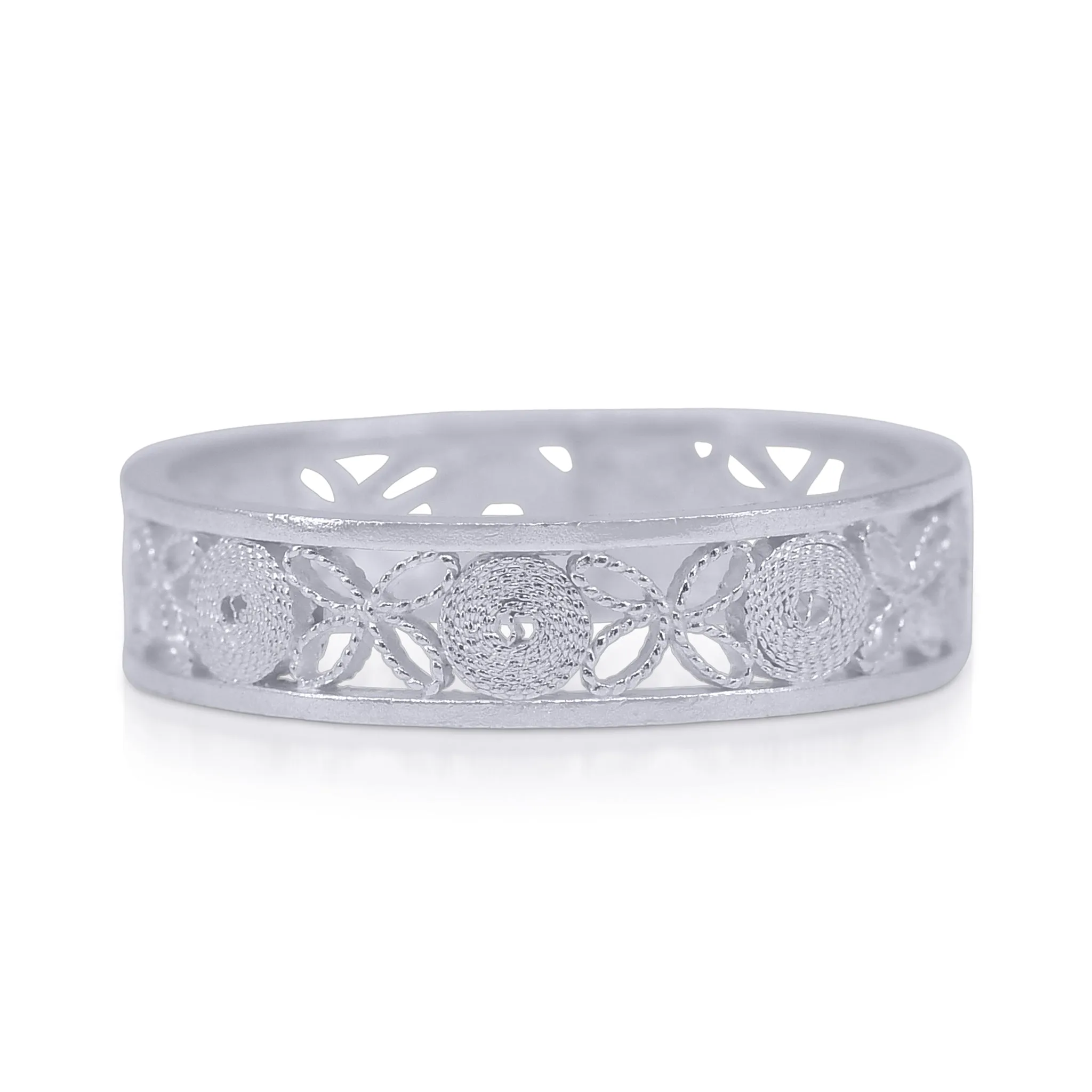 IVY SILVER RING FILIGREE