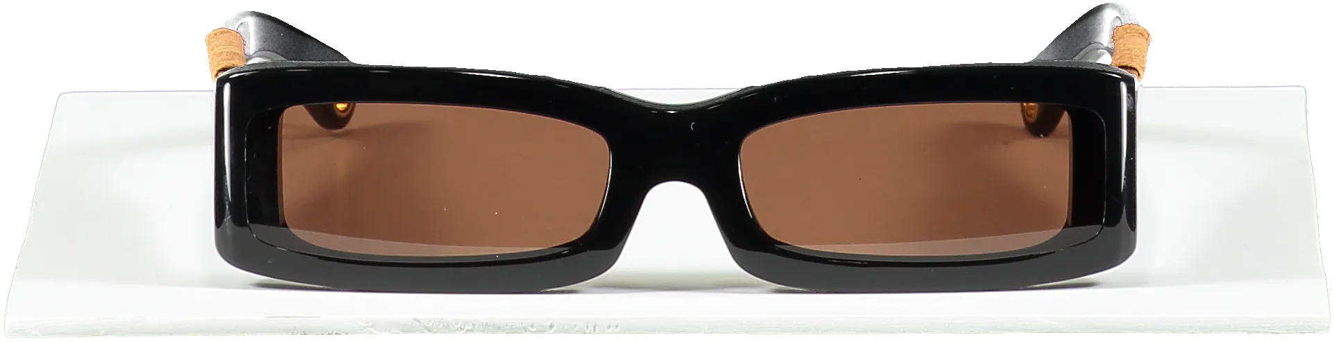 JACQUEMUS Black Les Lunettes 97 Sunglasses