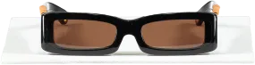 JACQUEMUS Black Les Lunettes 97 Sunglasses