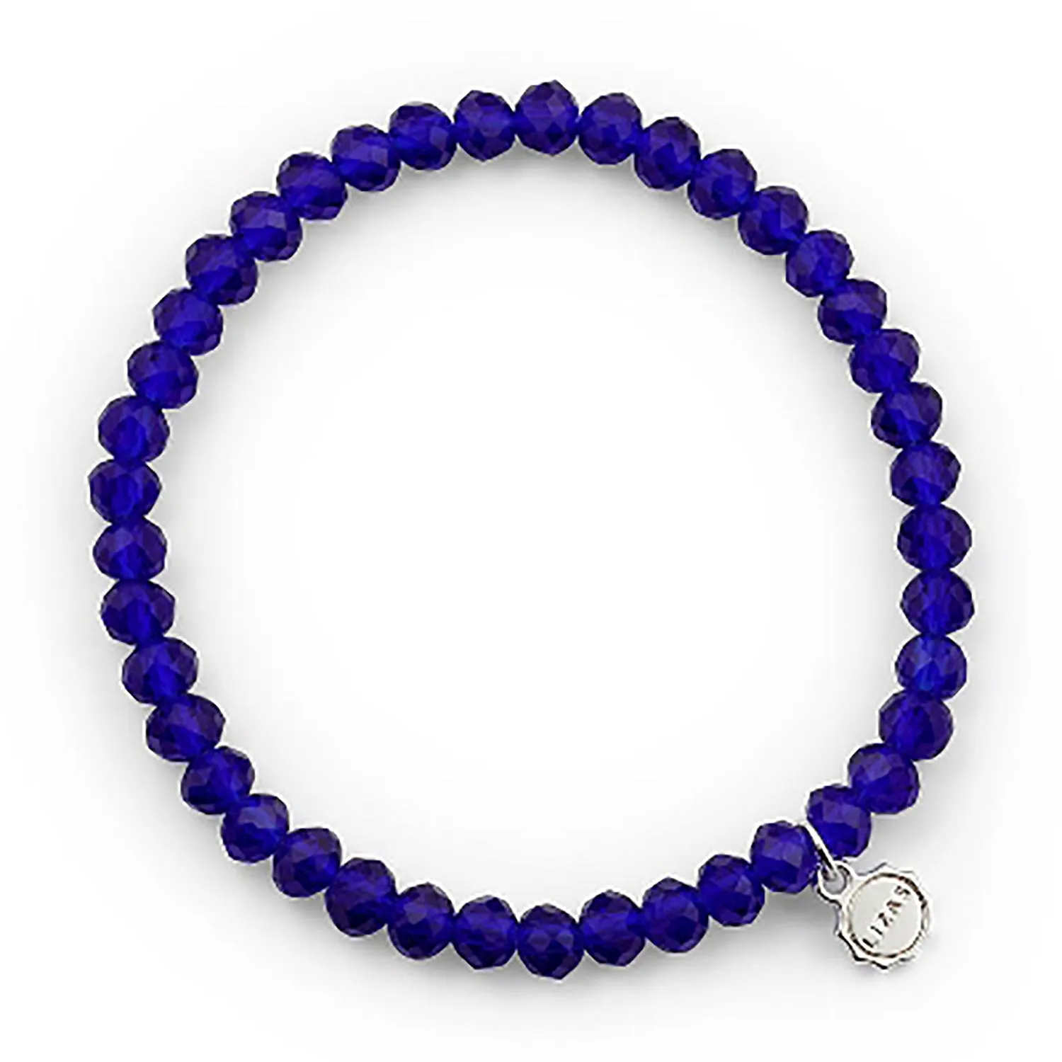 Lizas Nashville 6mm Crystal Bracelet Cobalt