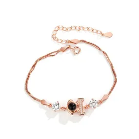 Lucky Cute Puppy Felicity Bracelet with Picture Inside