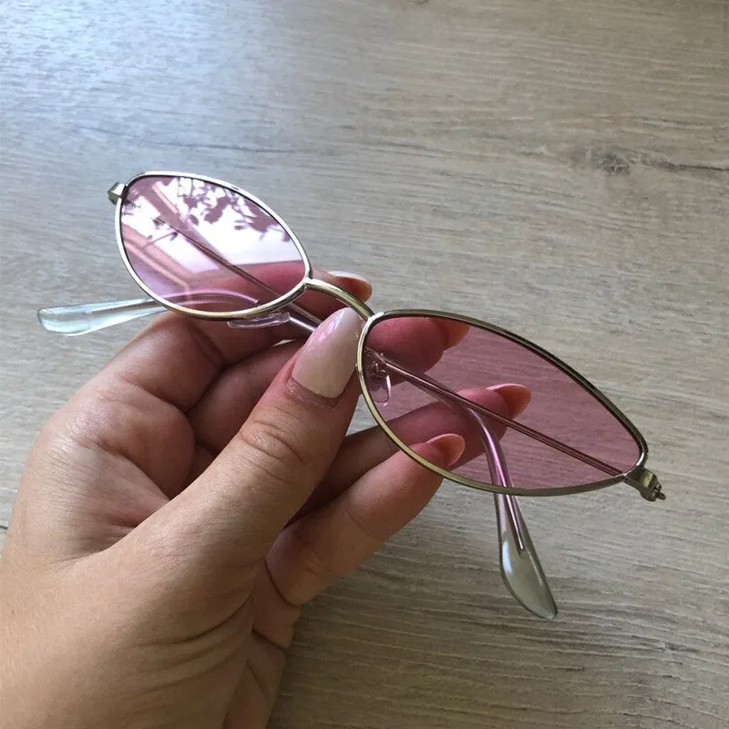 Metal Frame Vintage Cateye Fashion sunglasses