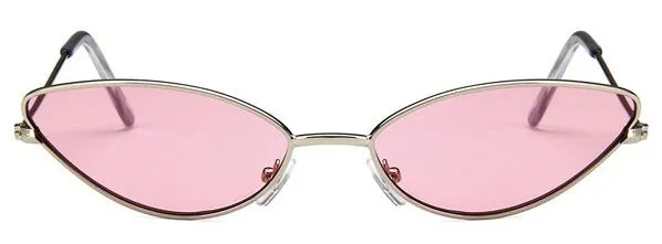 Metal Frame Vintage Cateye Fashion sunglasses