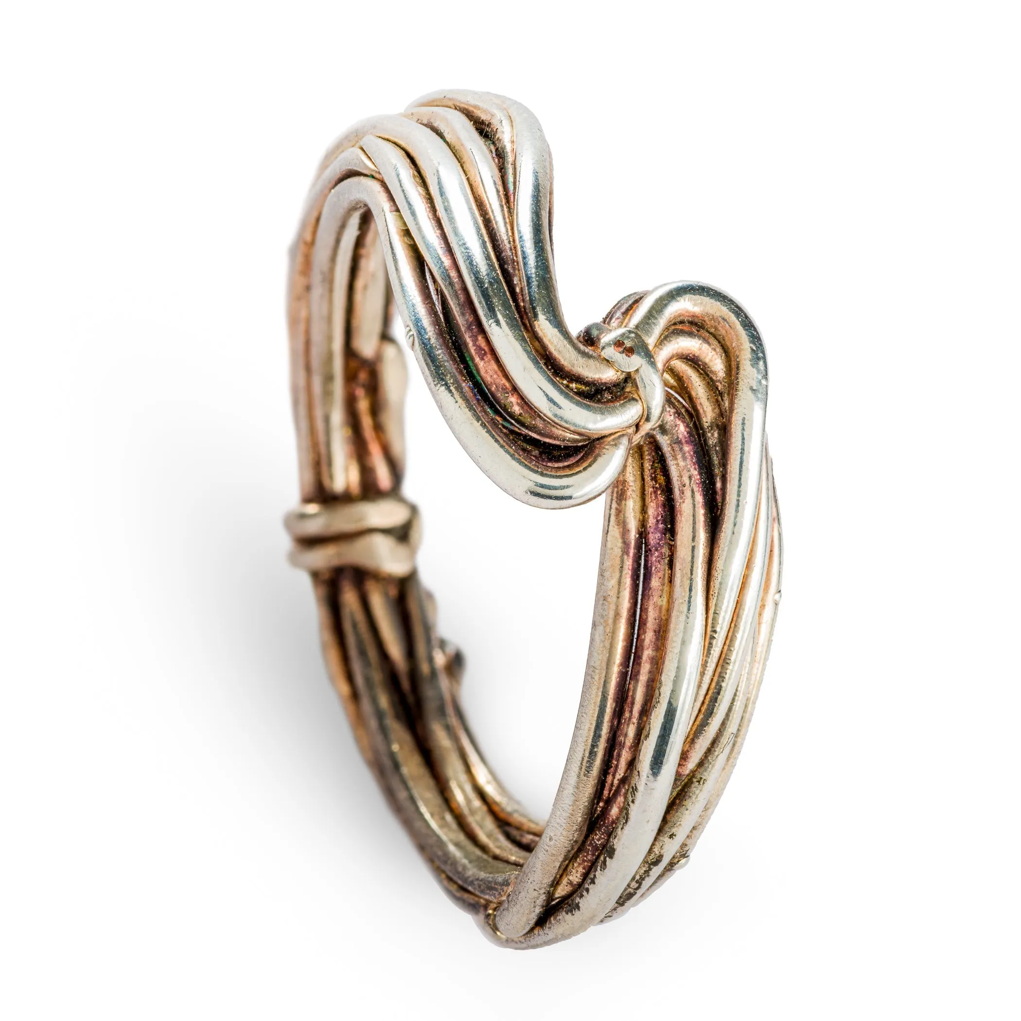 Multi Strand Wave Ring