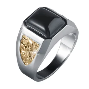 Nightfall Onyx Men's Ring