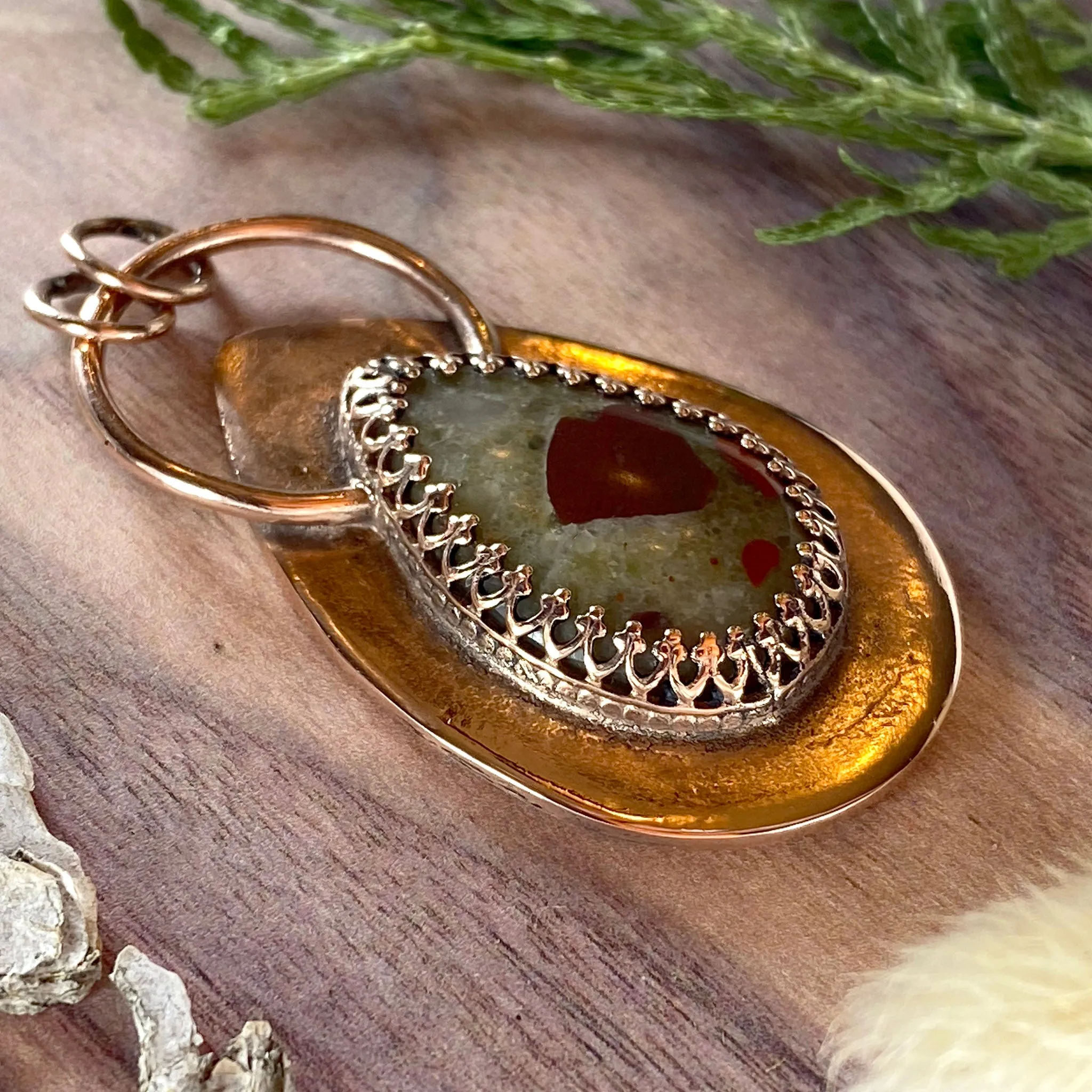 Puddingstone Pendant