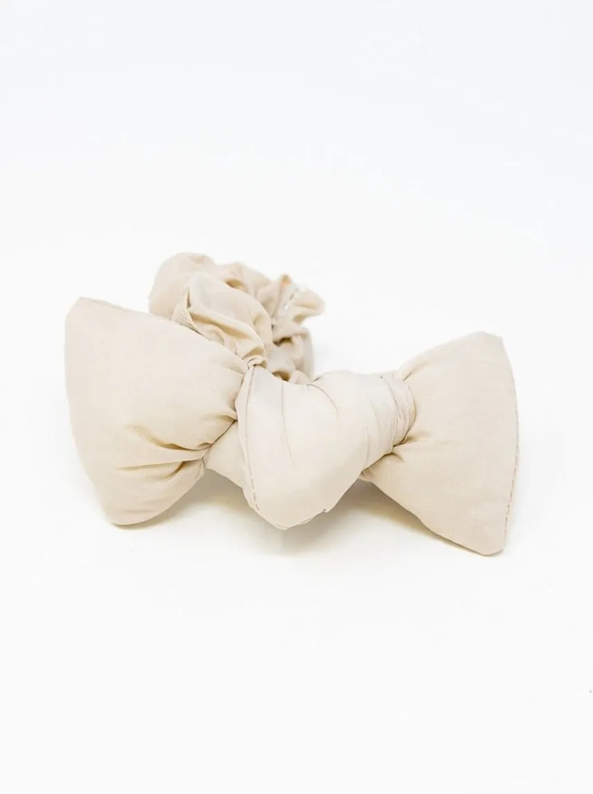 Puff Bow Scrunchie