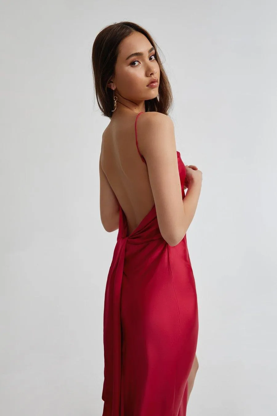 Romy Dress - Raspberry