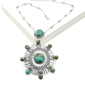 Sacred Sun Necklace - Kingman